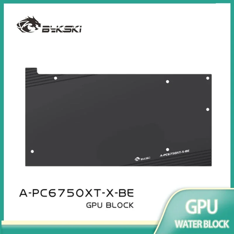 Bykski GPU Block for PowerColor Radeon RX6750XT Red Devill Graphics Card /Three-layer Structure Design A-PC6750XT-X