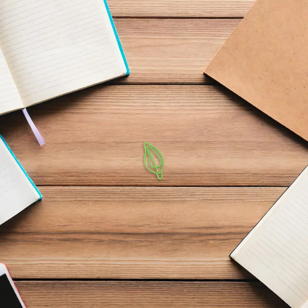 

70 шт. металлических зажимов в форме листа, маленькие скрепки для офиса, школы, планировщиков, скрапбукинга, закладок, органайзеров для файлов, милые декоративные