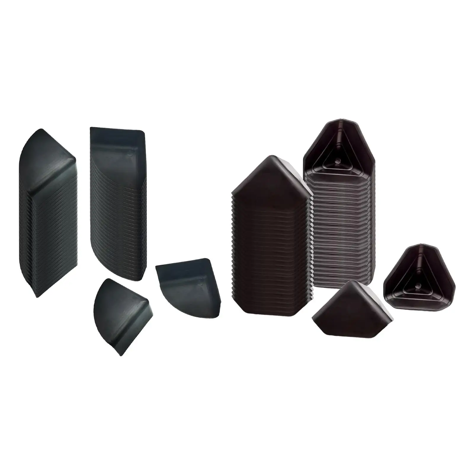 

50 Pieces Shipping Box Corner Protectors Frame Corner Protectors Packaging Edge Protectors for Boxes, Cartons, Panel Packaging