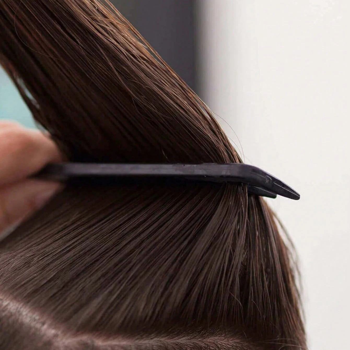 Rattenschwanzkamm-Set - Professioneller Feinkamm, Antistatischer Haarfärbekamm & Stahlstift-Haarbürste, Geeignet für Alle Haartypen – Detail 8