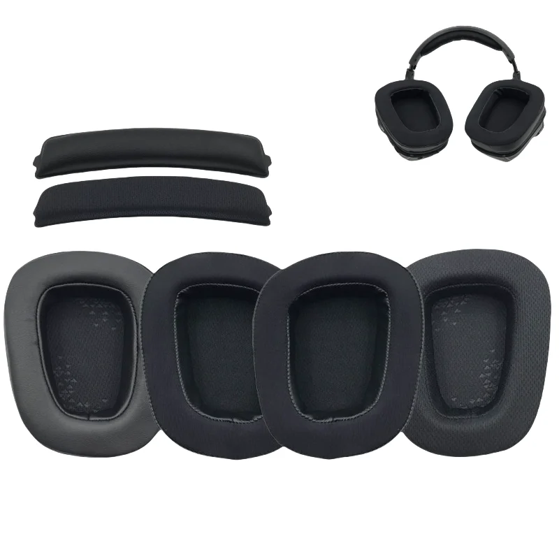 Сменные амбушюры и подушечки головного света для гарнитуры Logitech G633 G933 G933S