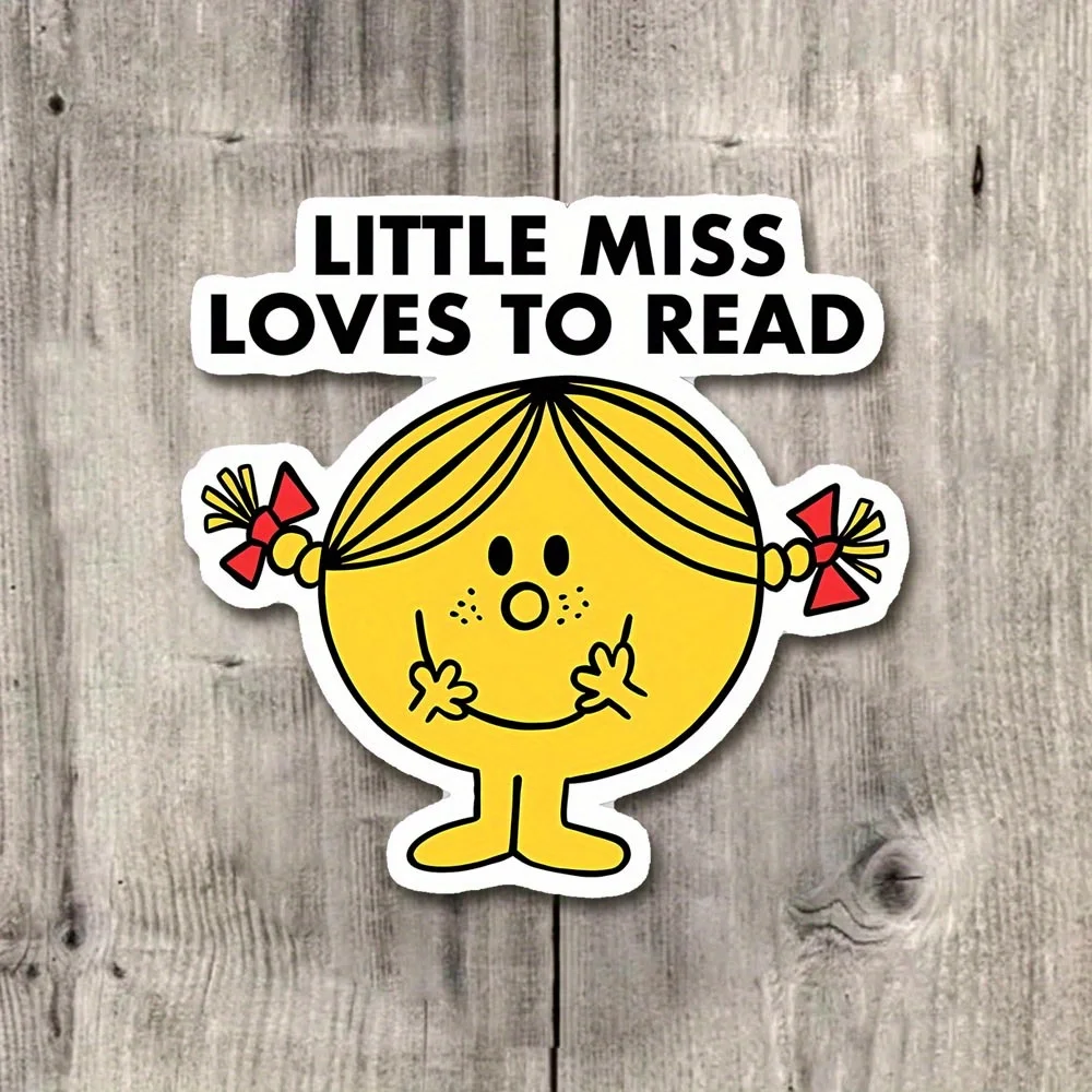 

Водостойкие виниловые наклейки Little Miss с надписью «Love To Read» для мотоцикла