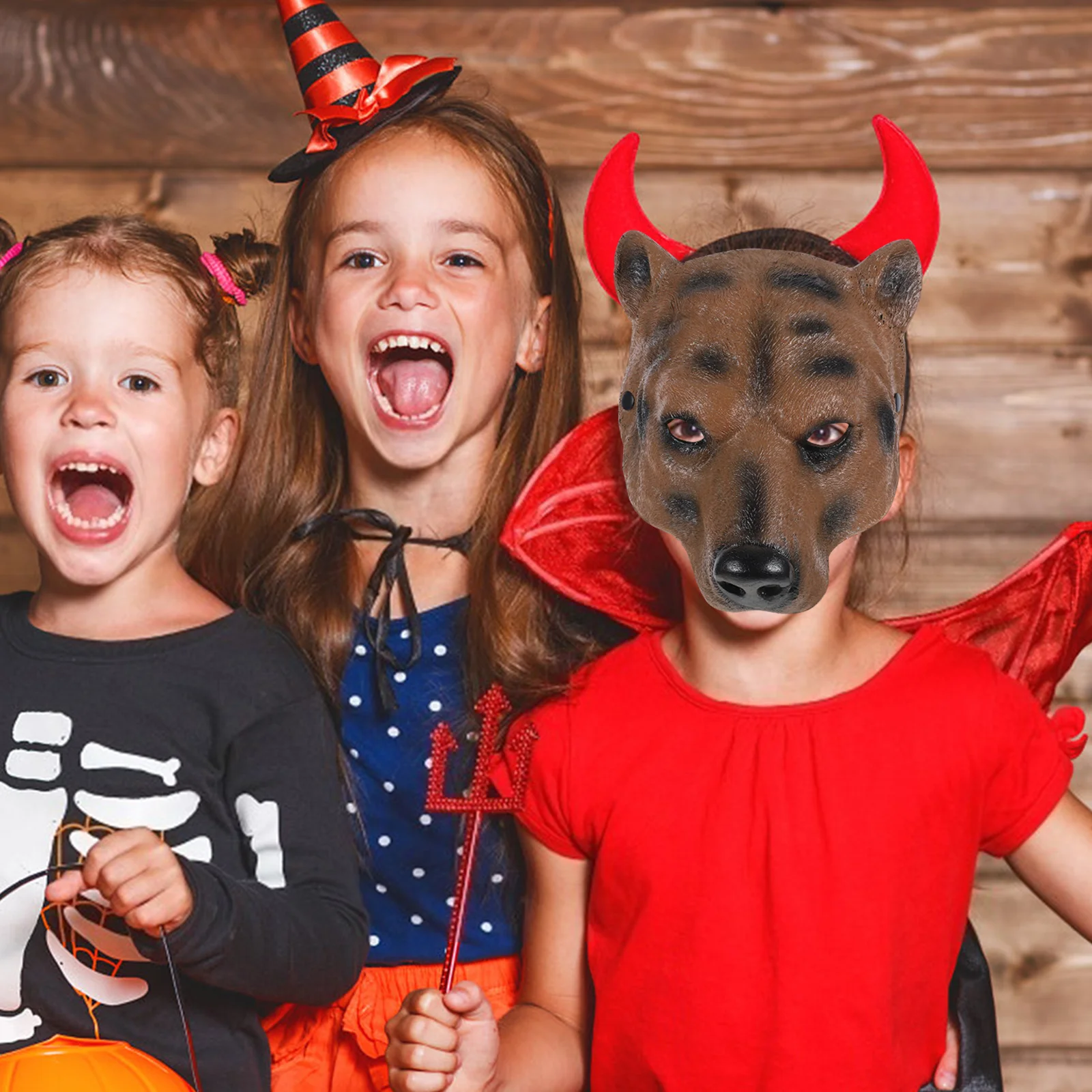 동물 곰 마스크 Pu 소재 재사용 가능한 가면 파티 축제 코스프레 장식 성인 어린이 놀이 역할극