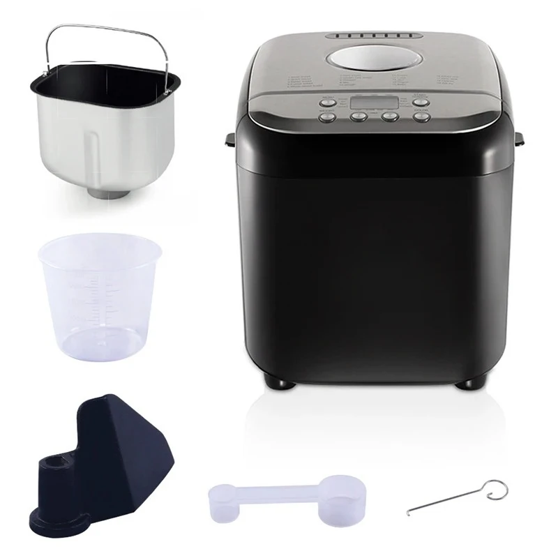 Stainless Steel Automatic Electric 2 Slice Bread Machine & Toaster with  Slot Design Household Use