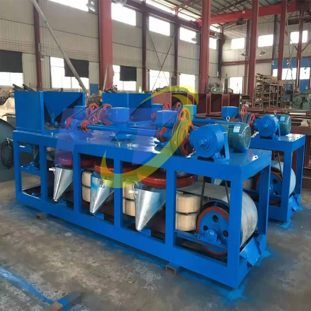 Hot Sale Three-disc Electromagnetic Separator 3 Disc Dry Magnetic Separator for Titanium Tin Zircon Separating Machine