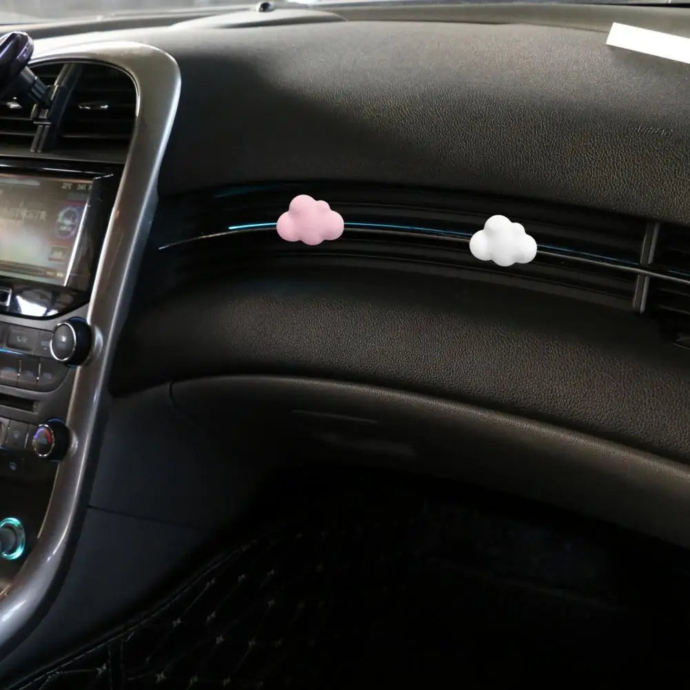 Auto Aromatherapy Tablet Cloud Shape Car Vent Freshener Clip with Aromatherapy Tablet Auto Air Conditioner Air Outlet Clip Car