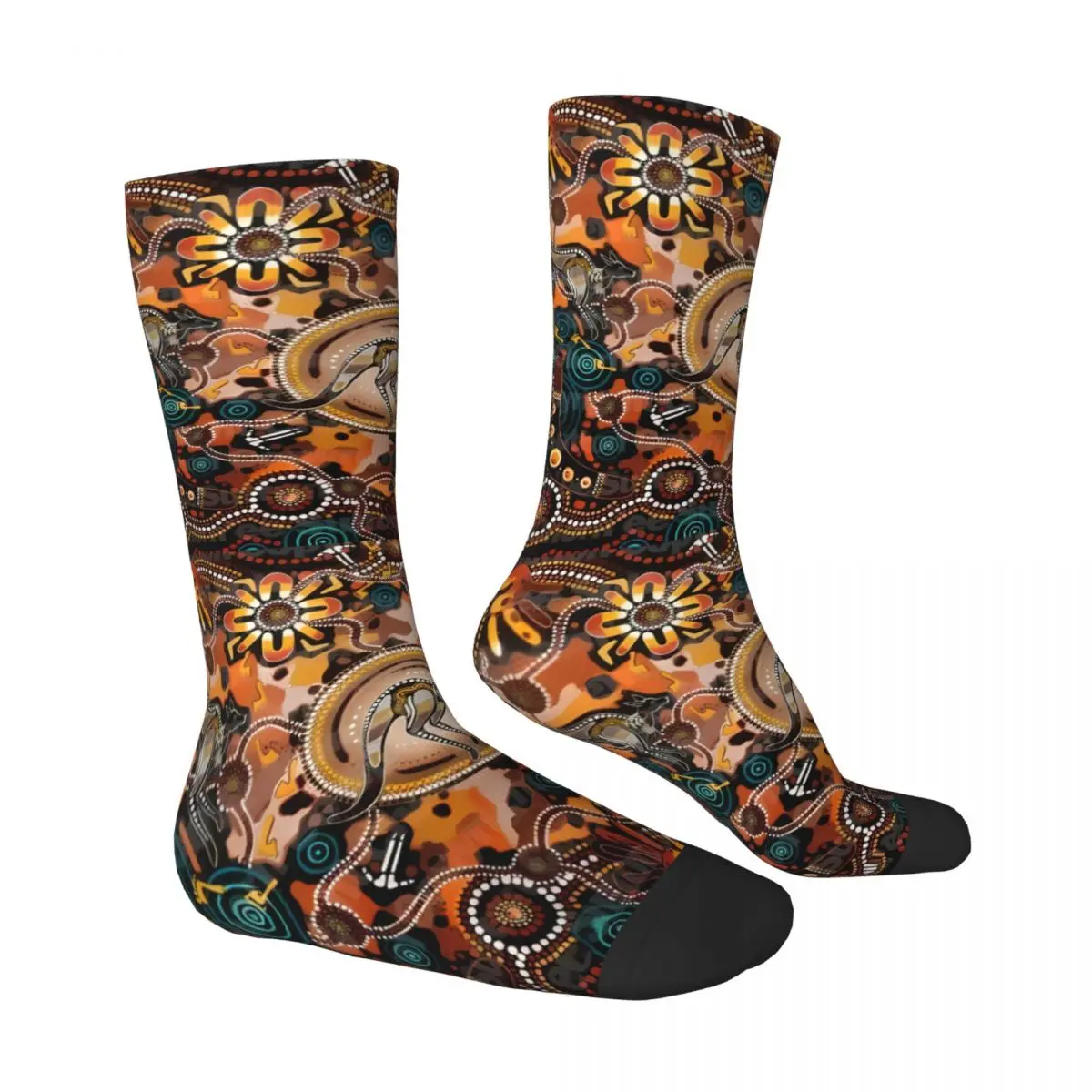 Kangaroo Sock Printed Man Polyester
