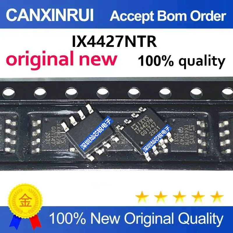 (5-100pieces)Brand New Original IX4427N IX4427NTR SMD SOP8 Gate Driver IC