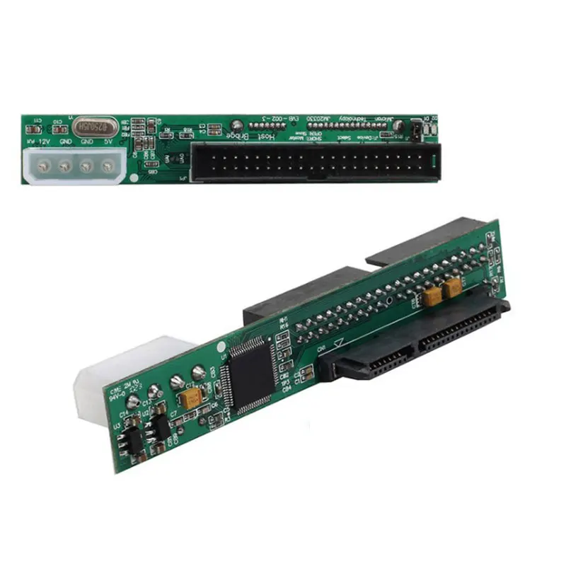 SATA ssd hdd female hard drive to ide 3.5" 40 pin male converter card adapter ide to sata hdd ide image 5