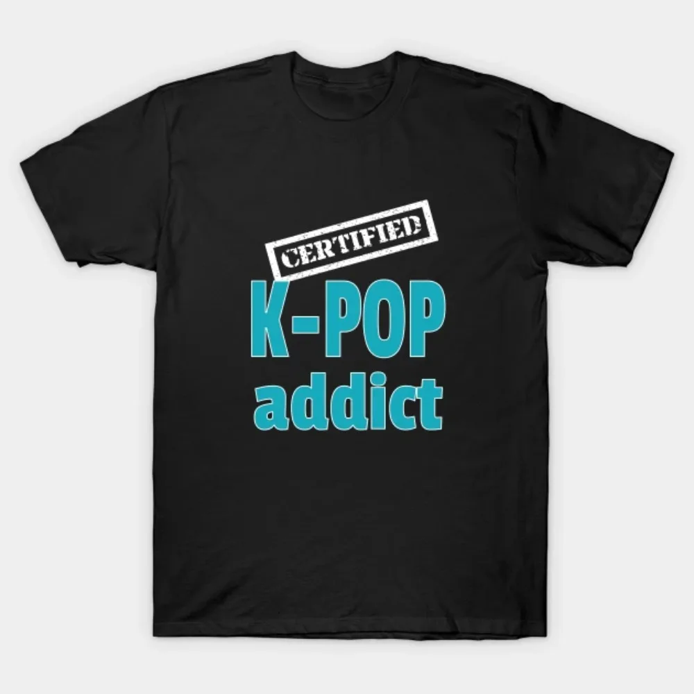 Fashion KPOP Y2K Printed T-shirts Men Women Summer Casual Short Sleeved T-shirts Round Neck Tops Harajuku Shirt