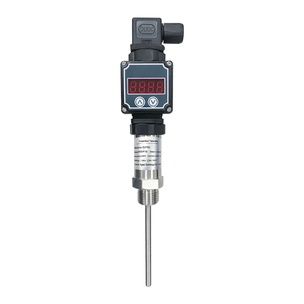 Tzone Universal Type Rtd/tc 4-20mA Pt100 Temperature Transmitter