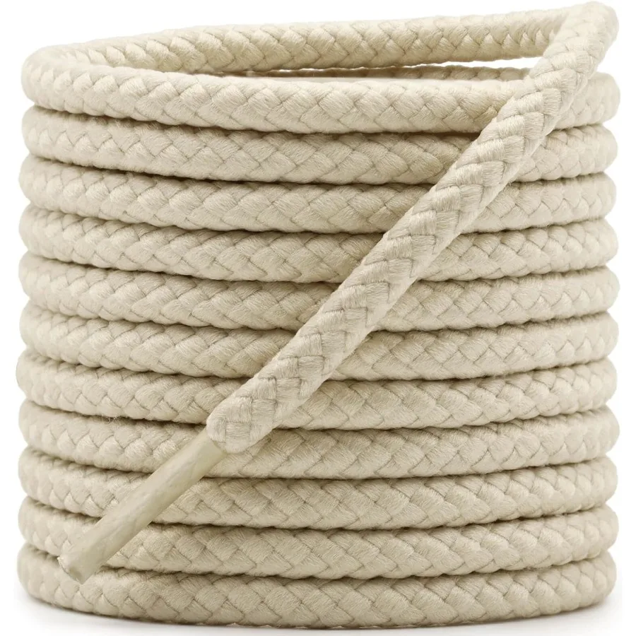 المشي لمسافات طويلة المضفرة المستديرة: أربطة أحذية تسلق العمل للأحذية 2 P