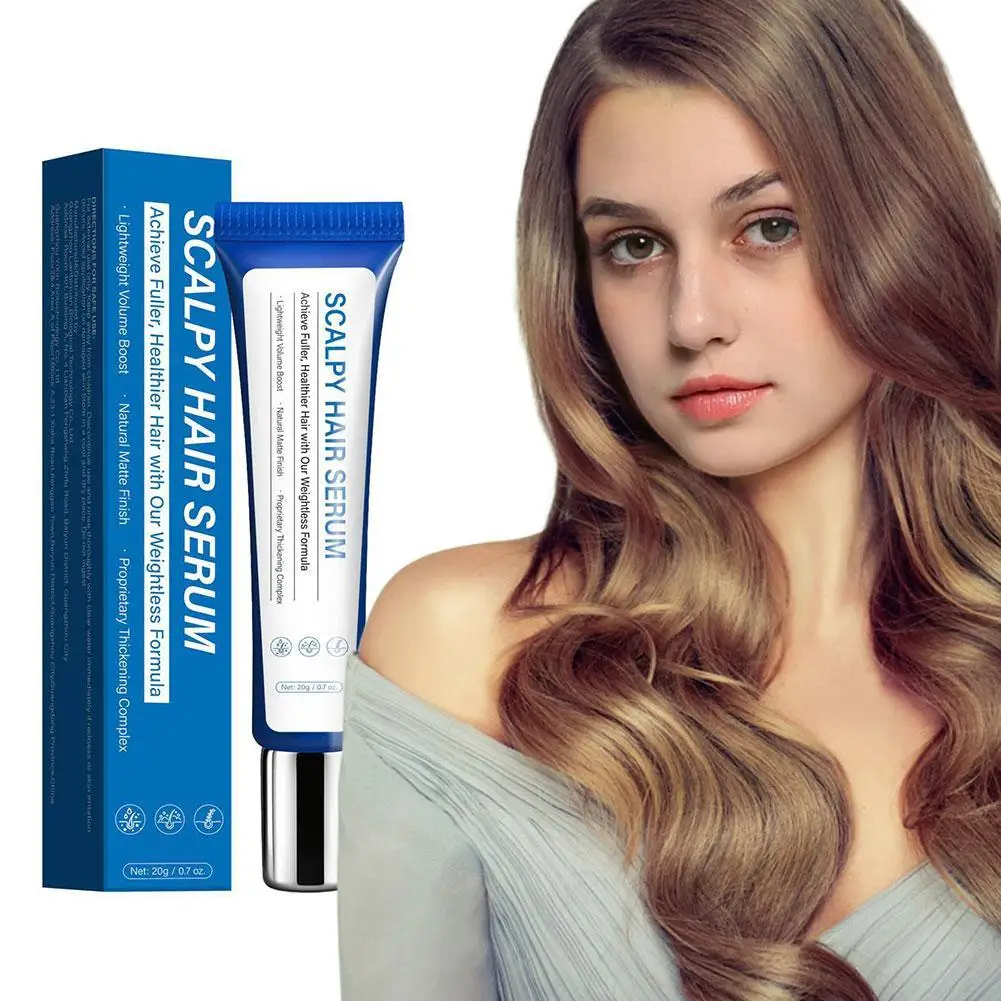 

Hair Care Serum Gentle Scalp Nourishment Anti Breakage Smoothing Soft Hair Deep Conditioning Hair Care Serum