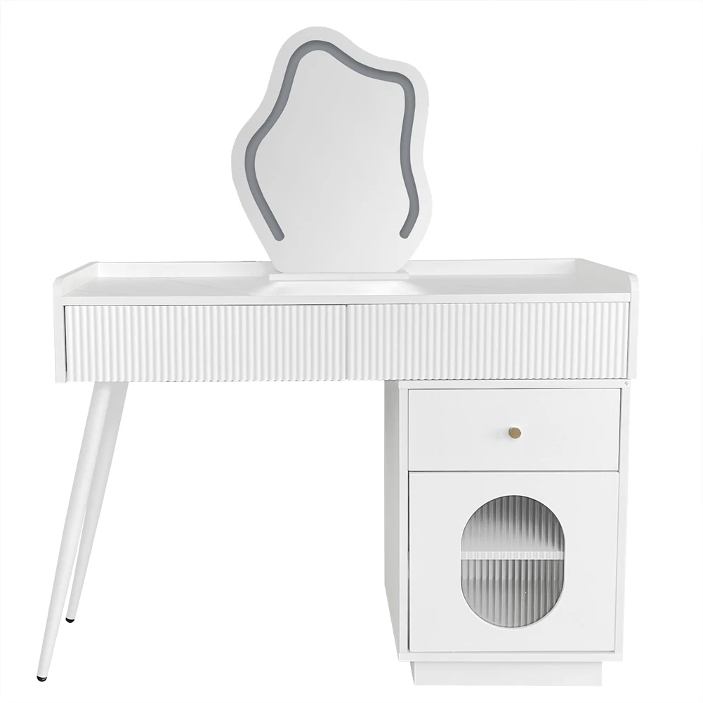 Makeup Vanity Desk With Mirror And Lights Makeup Vanity Set With 3 Drawers Makeup Vanity Table 3 Lighting Modes Dresser Desk For