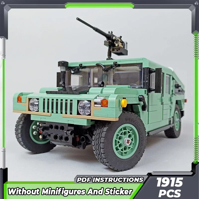 Moc Building Bricks Military Model Military Off-road Vehicle Technology Modular Blocks Gifts Toys For Children DIY Sets Assembly