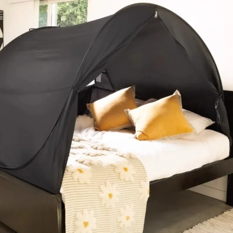 Indoor Lightweight Sunshade Tent Outdoor Single Windproof Comfortable Camping Tent Backpacking Sleeping Camping Equipment
