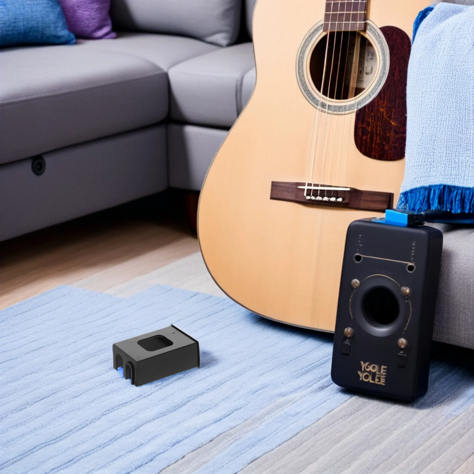 

3Pcs Electric Guitar Box Plastic Replacement Covers Pickup Holder Stable Sound Quality Accessories