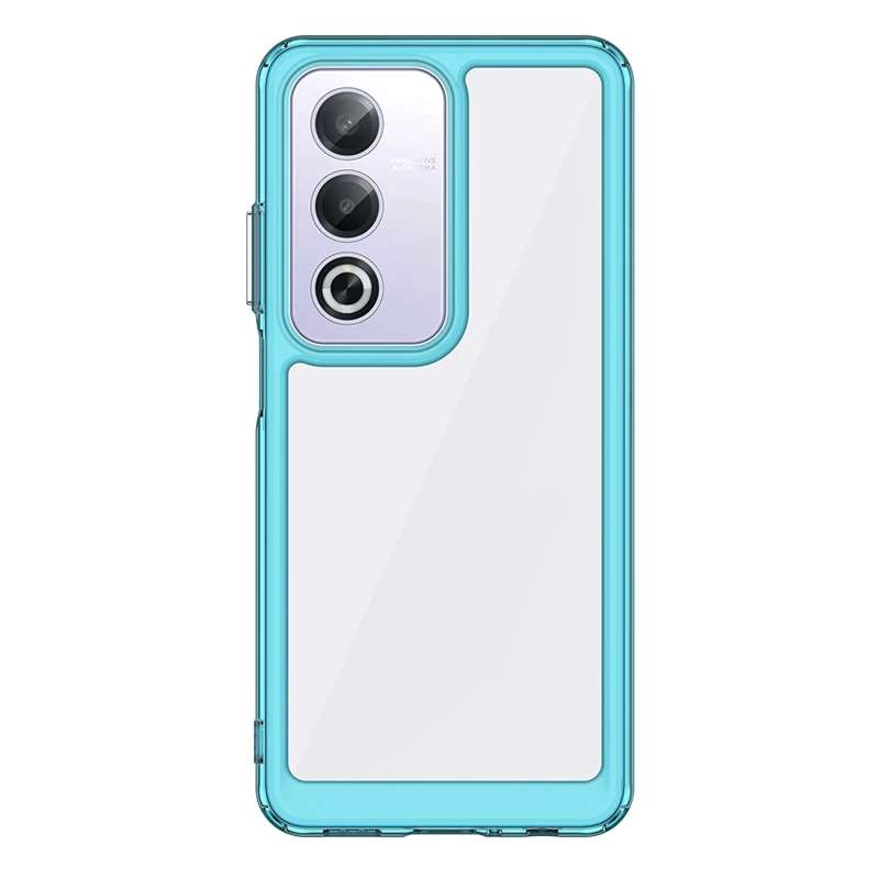 Custodia per telefono trasparente per custodia Oppo A3 Pro 5G custodia protettiva completa colorata per Oppo A3 Pro 5G Cover per Oppo A3 Pro 5G