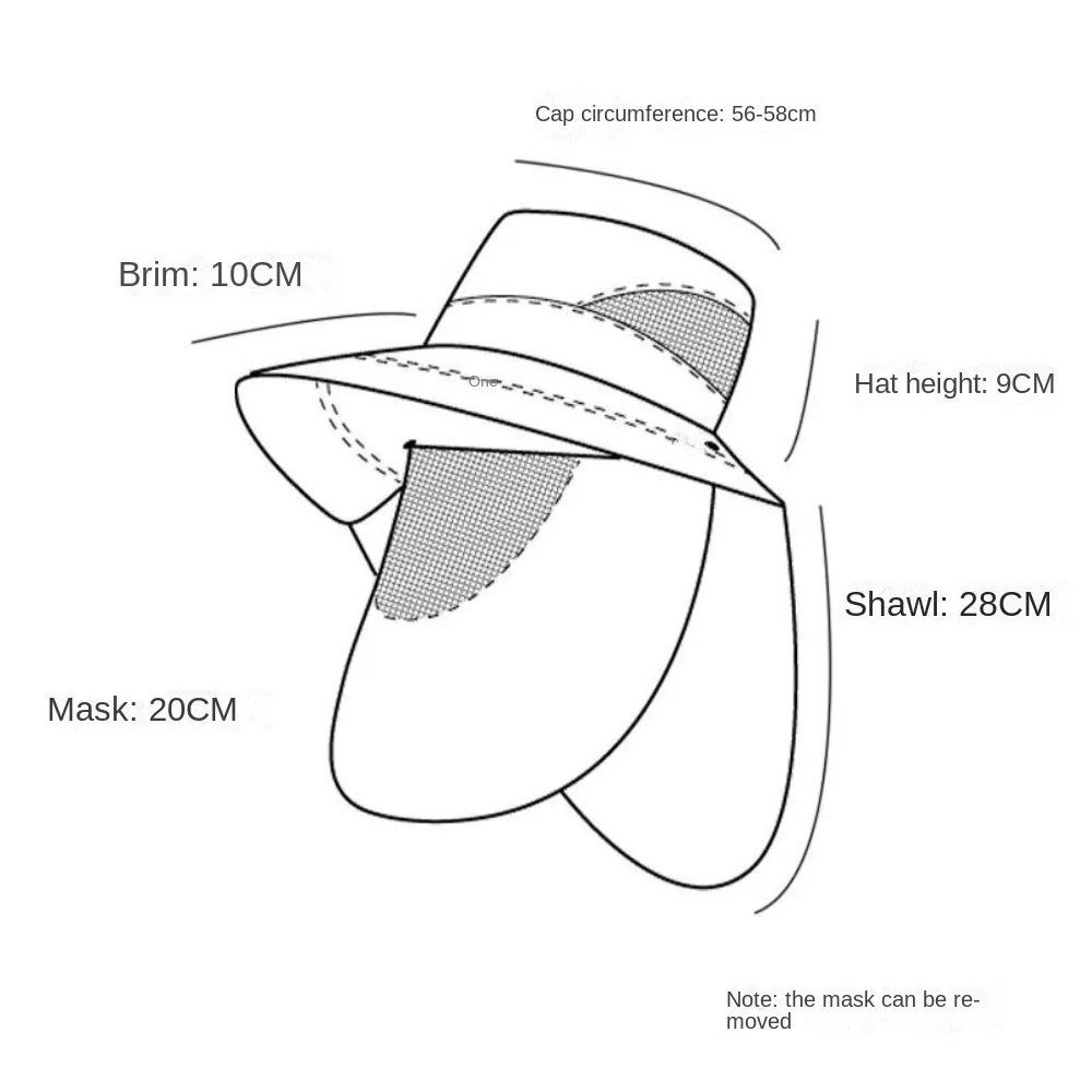 Chapeau de protection solaire à large bord, chapeau de travail agricole, écran solaire et ombrage, protection du cou, cadeau, Louvain, E27, 360