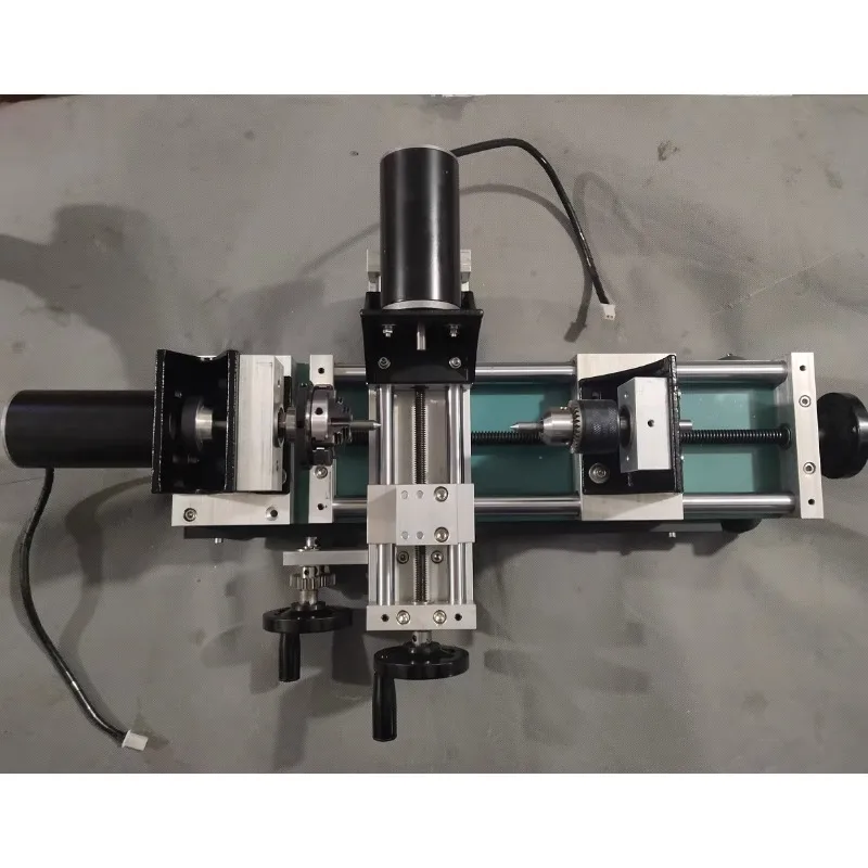 Mini máquina de torno de madeira micro mandril para contas diy, ferramentas de fabricação de jóias, torno de torneamento de madeira pequeno para madeira/acrílico/metal macio