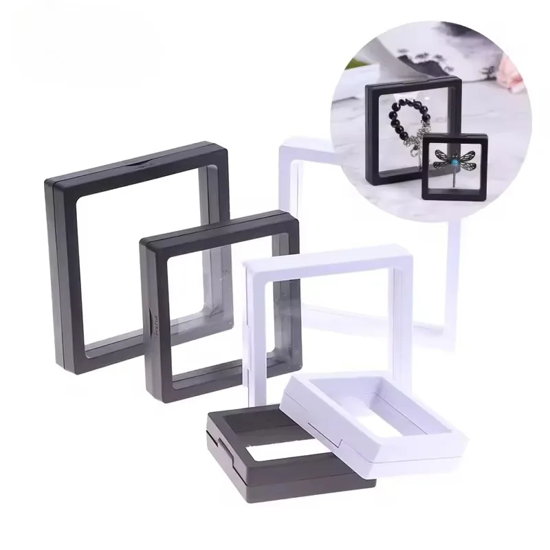 10/20/30PCS PE Transparent Film Jewelry Boxes Fashionable Dust-Proof Jewelry Boxes Multifunctional Reusable Jewelry Earrings ﻿