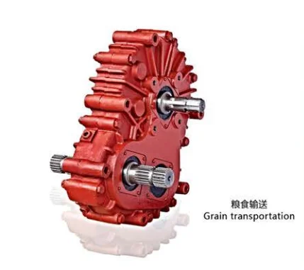 Agricultural gearbox speed reducer for grain transportation storage products