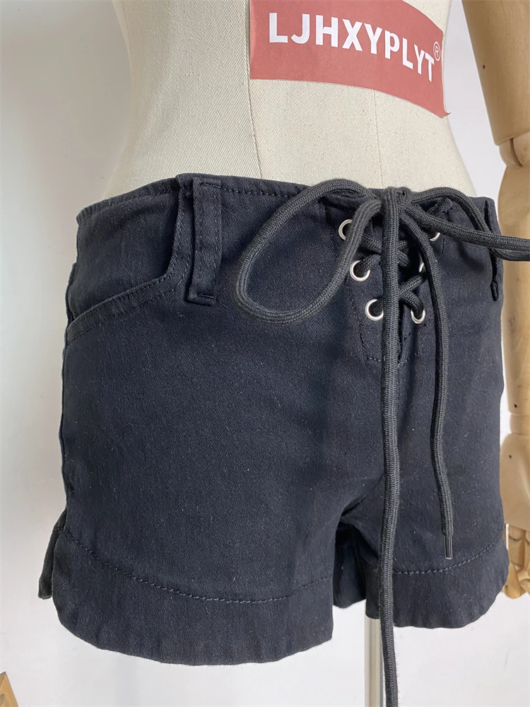 ストラップデザイン サマー 無地 レディース ミニショーツ クールガール ブリーフ ファッション カジュアル 女性 セクシー スリムフィット ウルトラショートパンツ