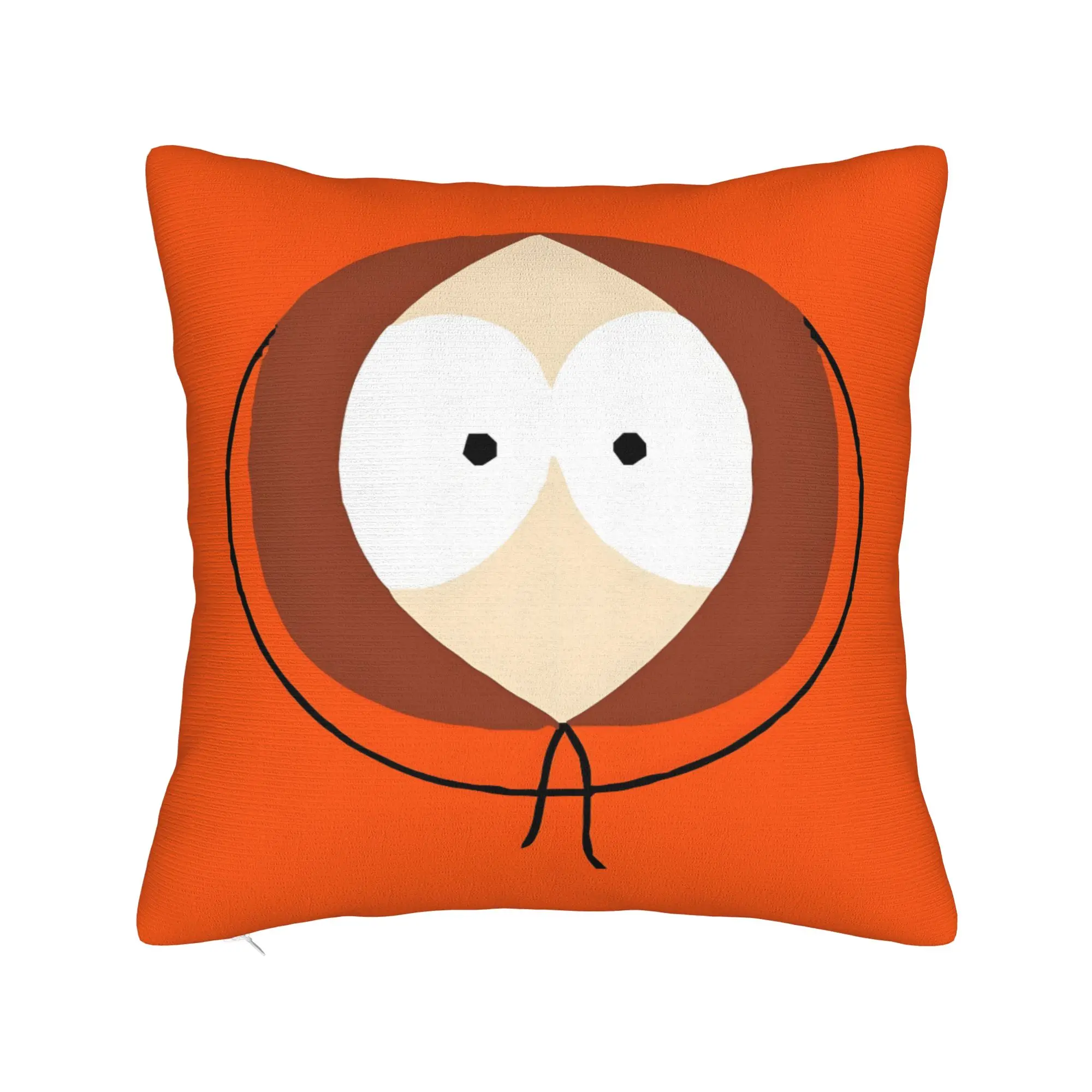 Kenny McCormick Cushion Cover Comic South Parks Velvet Cute Throw Pillow Home Decor