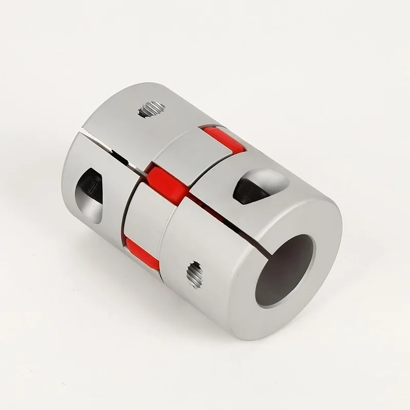 2 pz MSM Giunti Albero D20L25 Gomma Flessibile Mascella Connettore Motore 5mm 6mm 8mm 10mm Alluminio Plum 3d Stampante Giunti CNC Kit