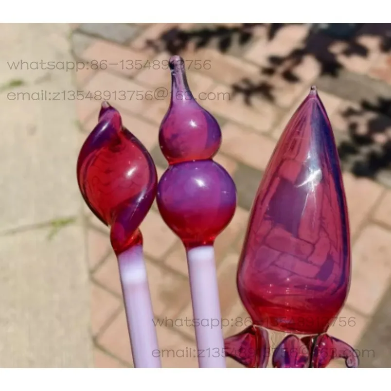 

EXP41 540 Rose Red Protein Bar Burned Glass Lamp Rod Color High Borosilicate Glazed Hard Material