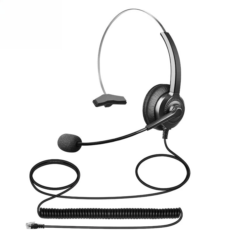 

Headset binaural earphones, special earphones, landline desktop computer noise reduction headset