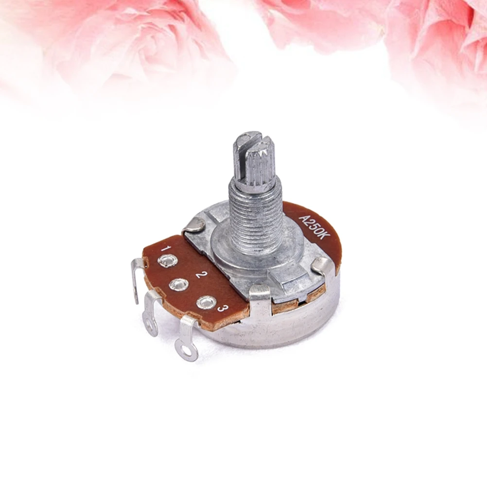 

1Pcs A250K Potentiometer High Quality Tone Control for Electric Guitar with Knurled Shaft