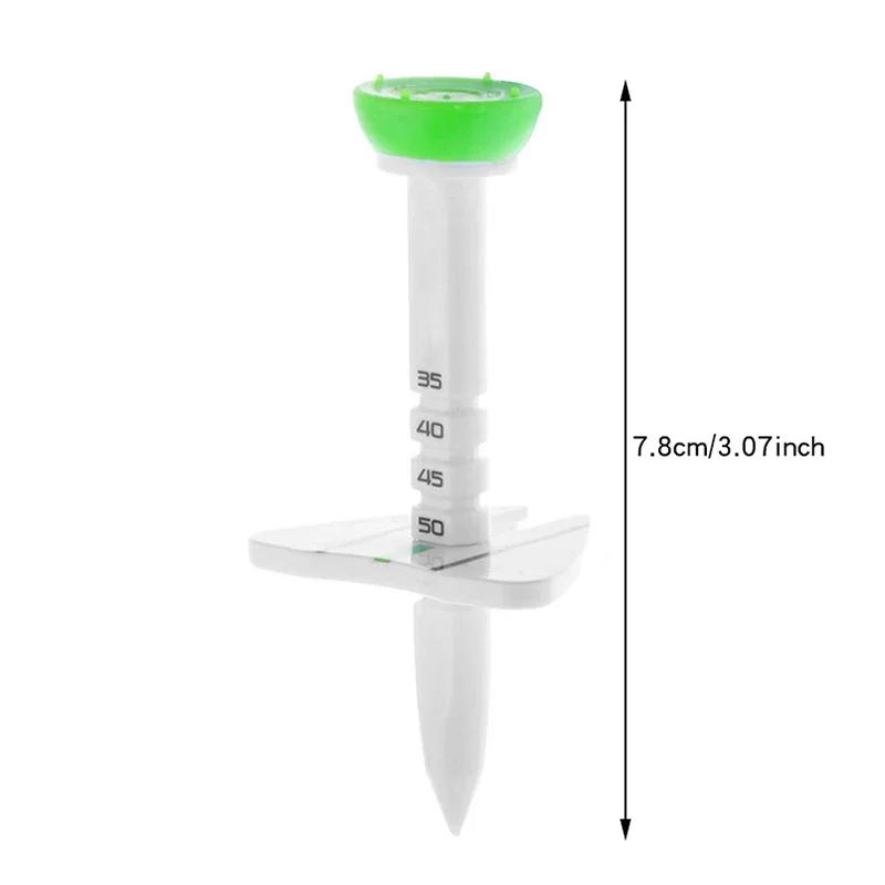 Golf Tees The Next Generation Golf Tees with Adjustable Height and Swing Visual Guide Durable Plastic Golf Tees for Multiple Use