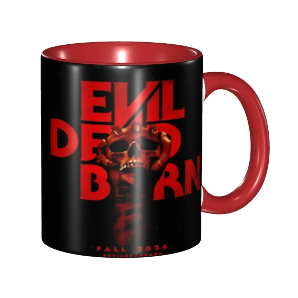 Evil Dead Burn Gift Mugs for Women Men Funny Tea Cup Christmas Present for Office