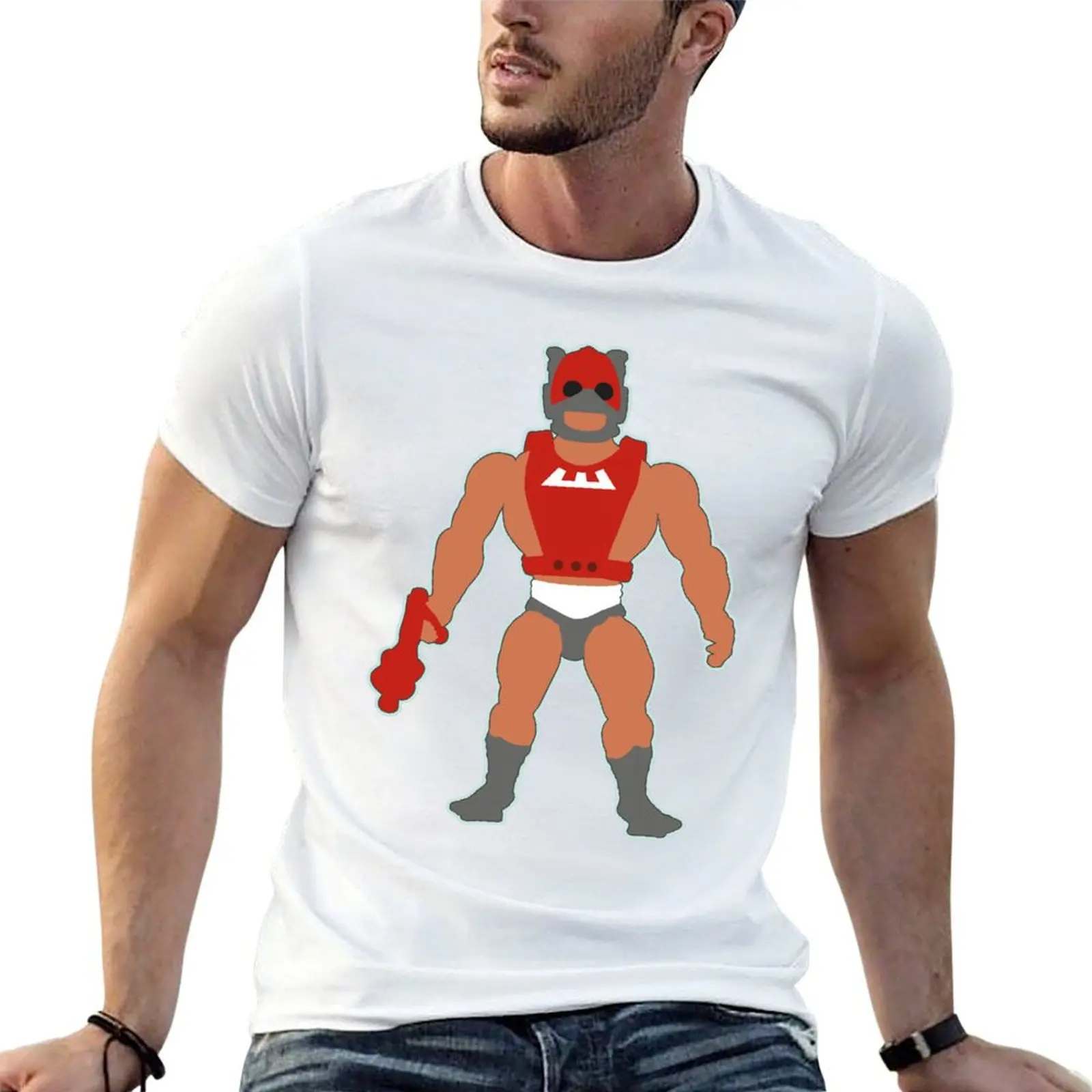 Cosmic Enforcer Plain shirt and stickers T-Shirt Work Utility Short Sleeve Shirt