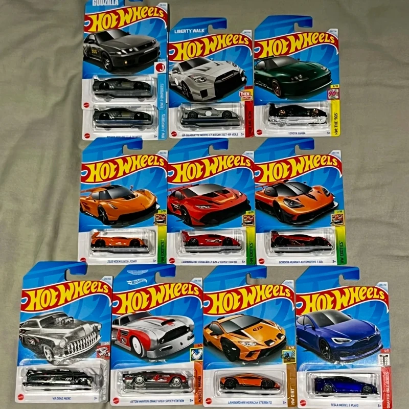 Modelo de carro de liga vento quente e roda de fogo série brinquedo para meninos presente compatível com bugatti flying fire meteor porsche rolls royce