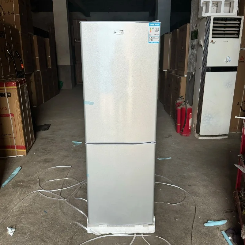 Congelador de doble puerta y refrigerador, tamaño grande para el hogar, gran capacidad de ahorro de energía