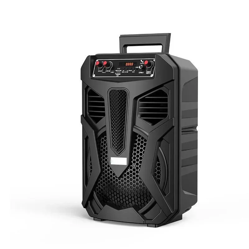 2025 Square Audio Subwoofer Home Outdoor High Volume Electronic Products High Power Portable Bluetooth Speaker Plastic