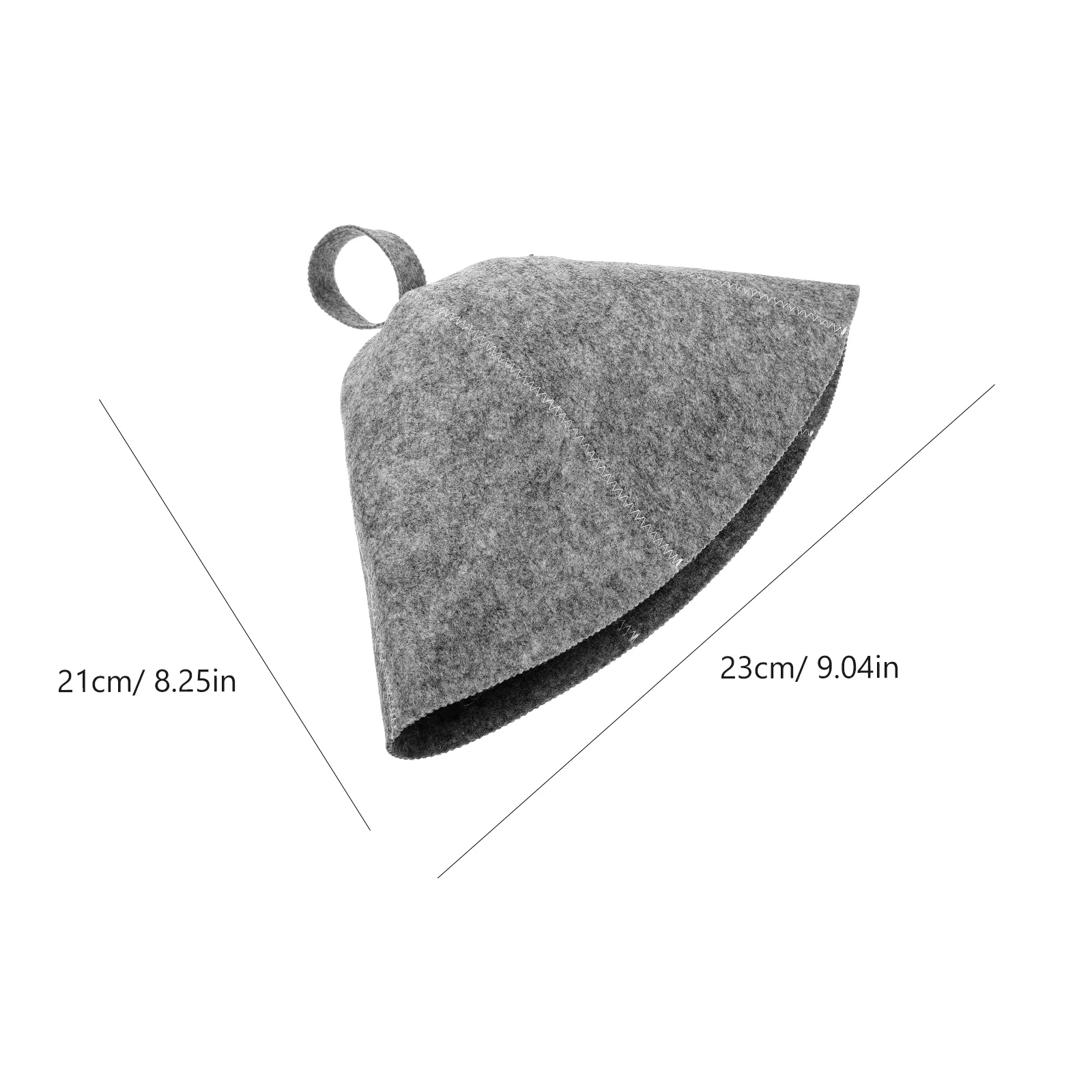 Hats Felt Sauna Lightweight Bath for Outdoor Absorbent Women Pad Grey Comfortable Caps Man