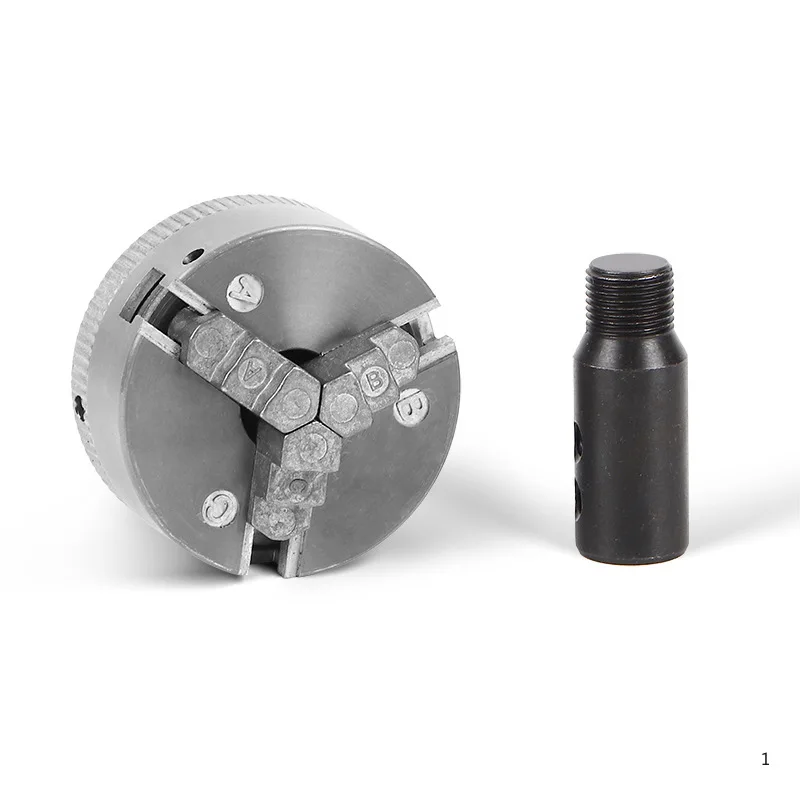 Metal miniature mini chuck three jaw chuck chuck machine tool accessories table mill grinding wheel machine electric