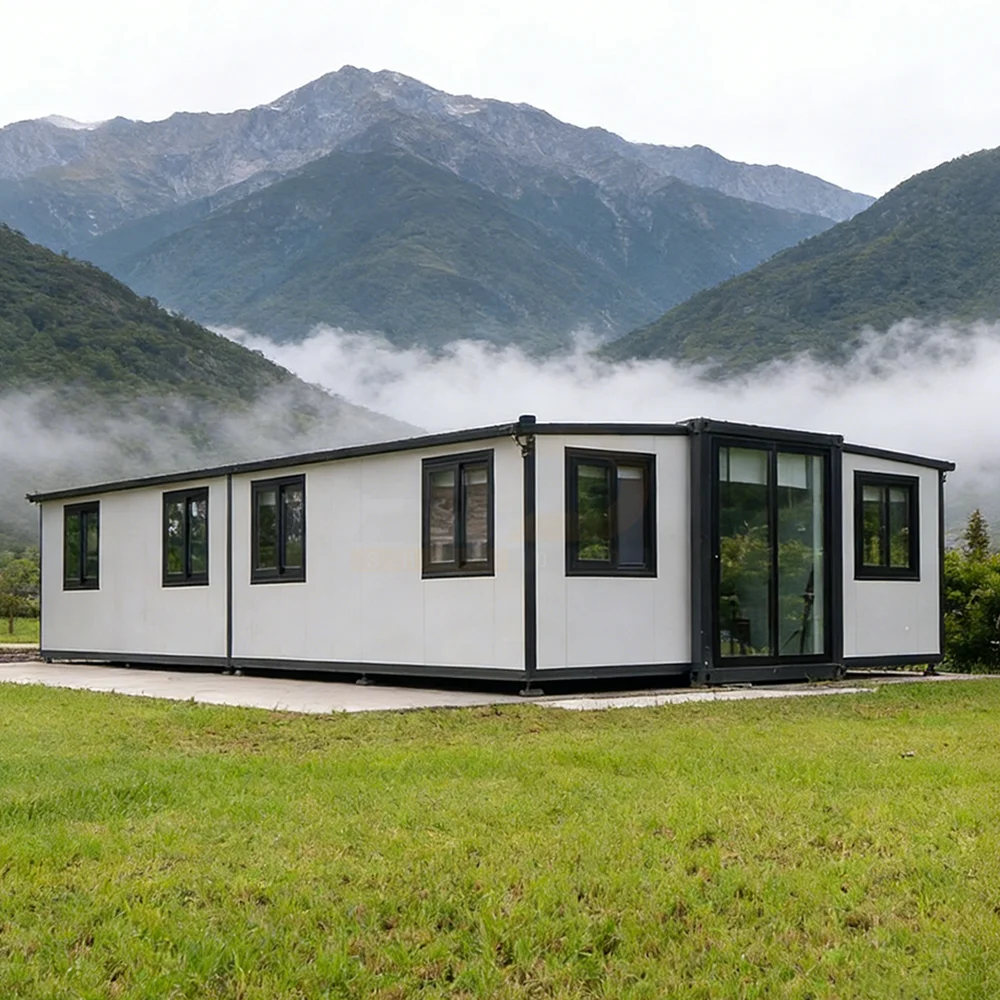 Ready Houses 2 Bedroom Modular Mobile Home Expansion Prefabricated House Maison 2 Chambers