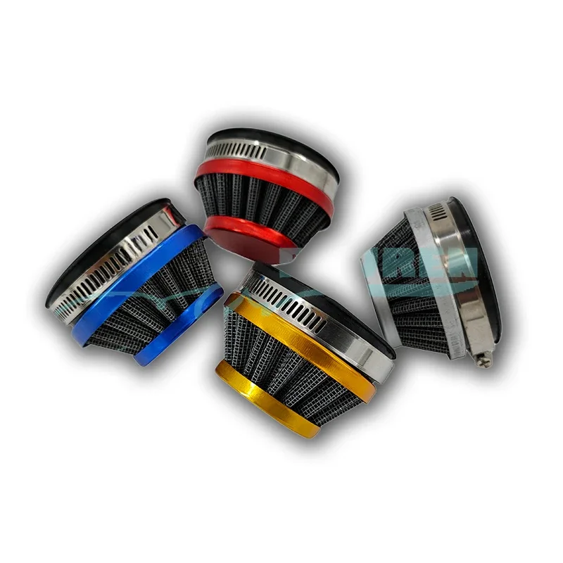 Motorcycle Air Filter High-Performance Cleaner Connector 35mm 38mm 42mm 44mm Compatible with Mini Moto Dirt Bike ATV Quad