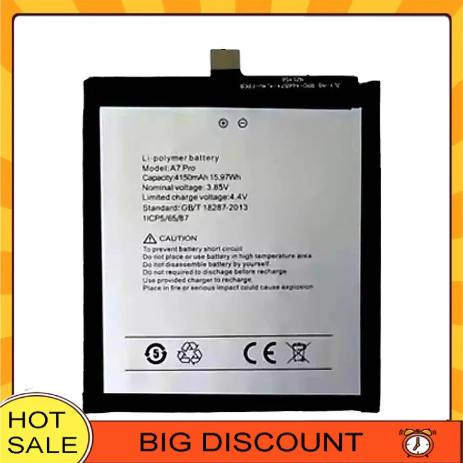 

For Umidigi Umi A7 Pro Reliable Power Supply Mobile Phone Battery 4150Mah