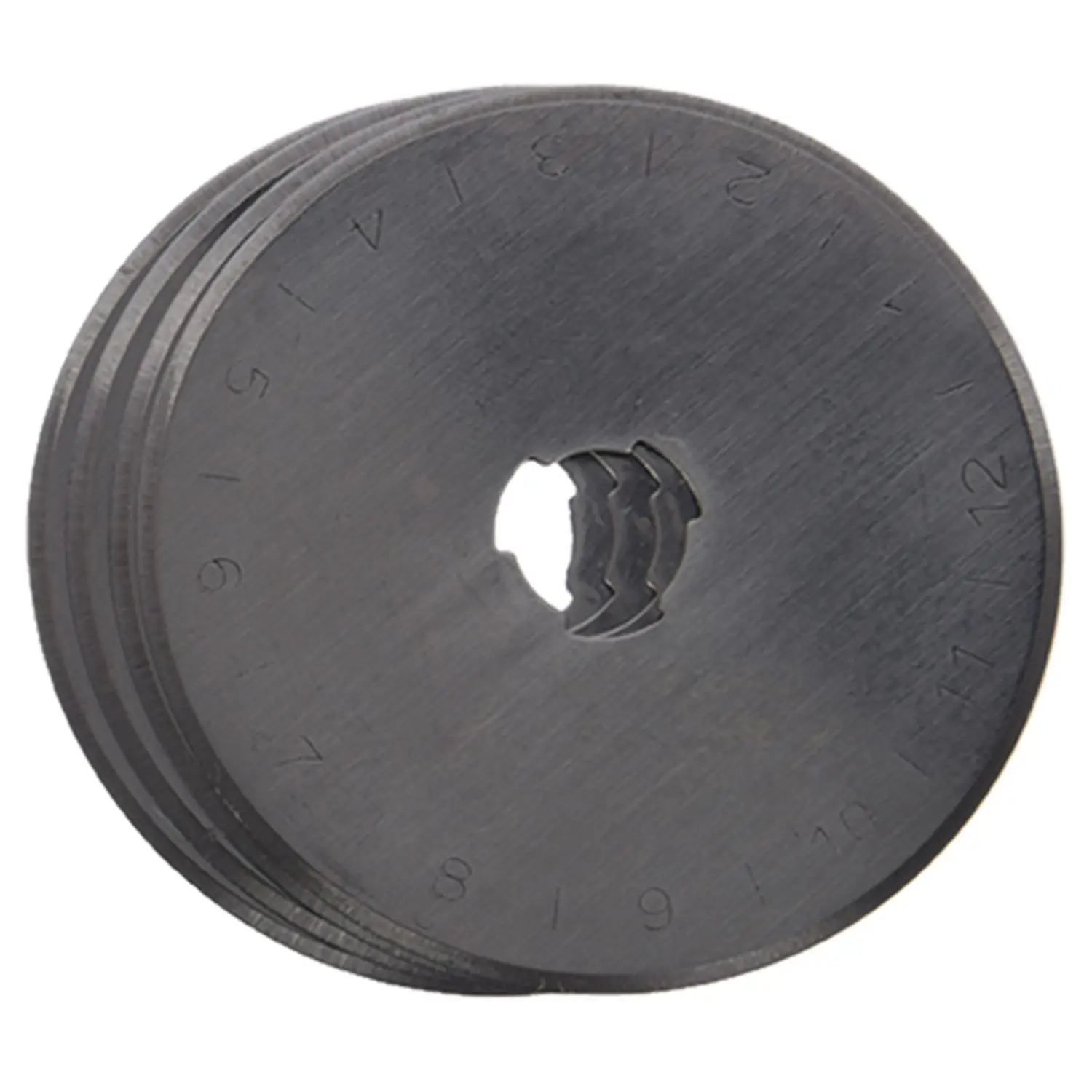 Lâminas de corte rotativo para Olfa Fiskars, costura Clover, Quilting com caixa, cortador não incluído, 5pcs, 45mm