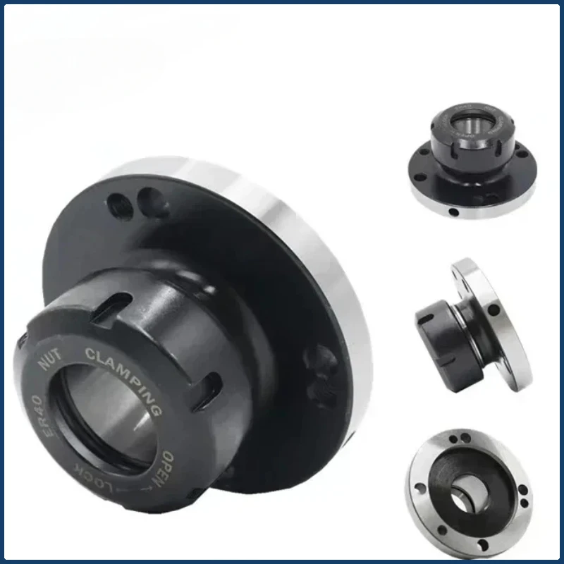

NEW ER50 ER40 ER32 ER25 ER16 D80 D100 D125 Flange Four Axis cartridge Collet Fixture Chuck For CNC Milling Lathe Tool Collet