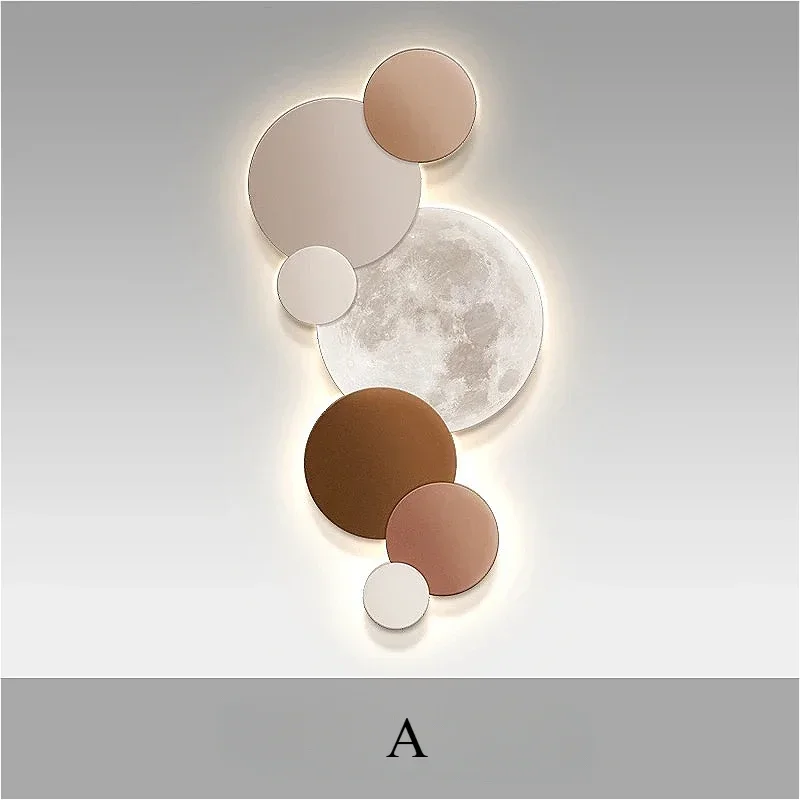 [3D imitation]Porch decoration painting Wall lamp LED luminous light Corridor corridor hanging painting High grade wall