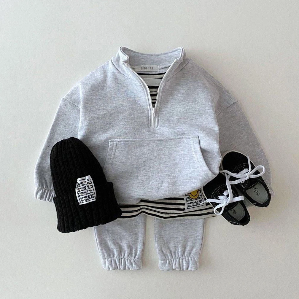 Children Clothing Sets Outfits Kids Sports Wear Sweatshirt+Pants 2 Piece Suit Baby Boys Tracksuit Toddler Girl Clothes Sets