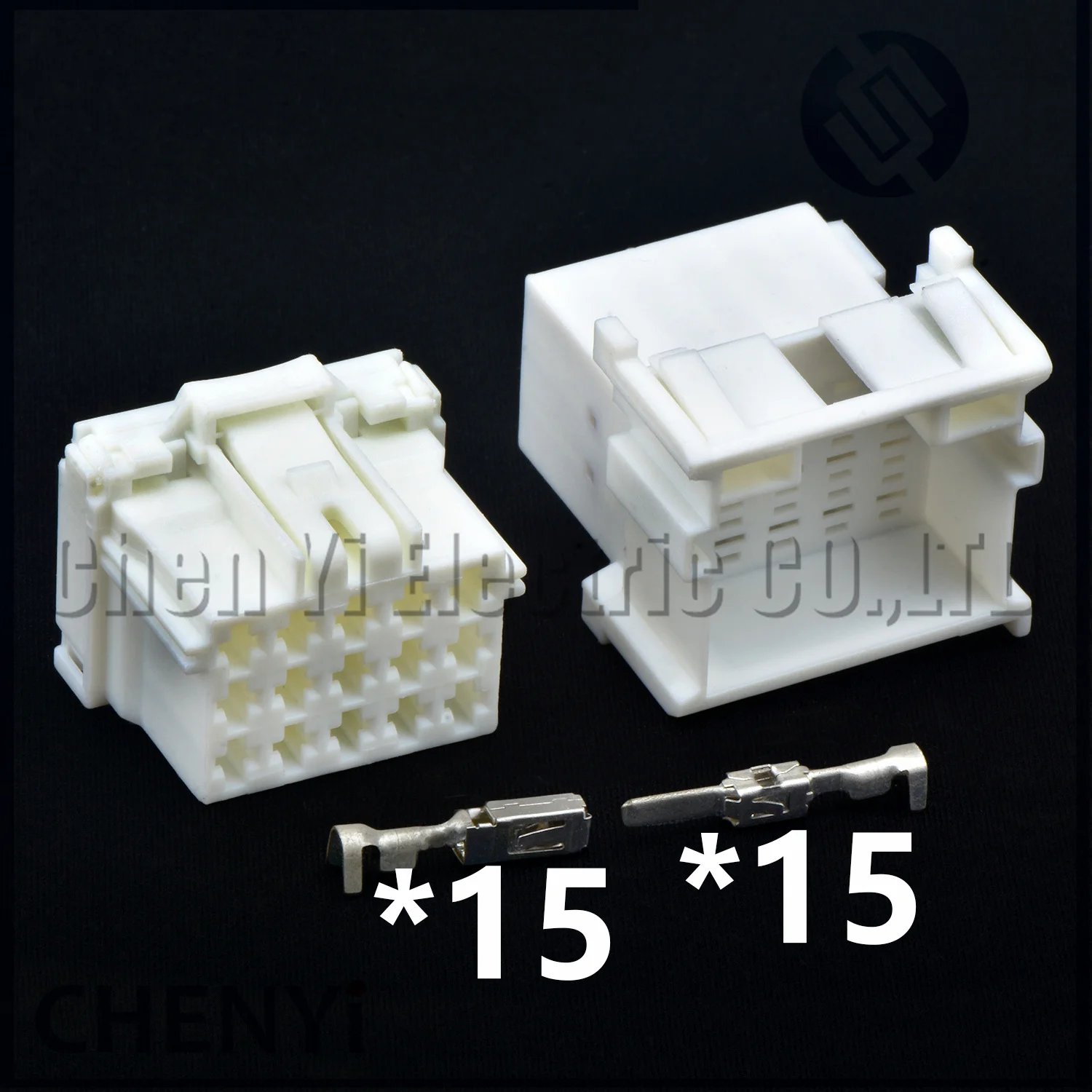

15 Pin male or female Automobile power amplifier Connector Automotive Audio Amplifier Plug Socket 7-968973-1 2-967628-1