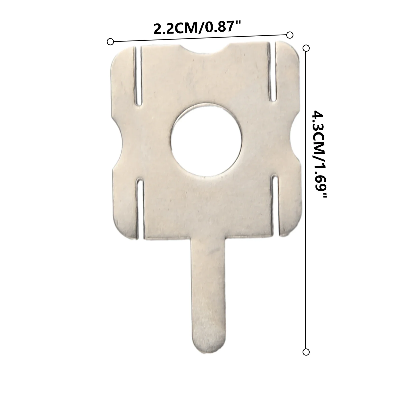 U-shaped Nickel Sheets For Lithium Batteries 4S Lithium Battery Pack Replace Spot Welding Nickel Sheet Tool Accessories