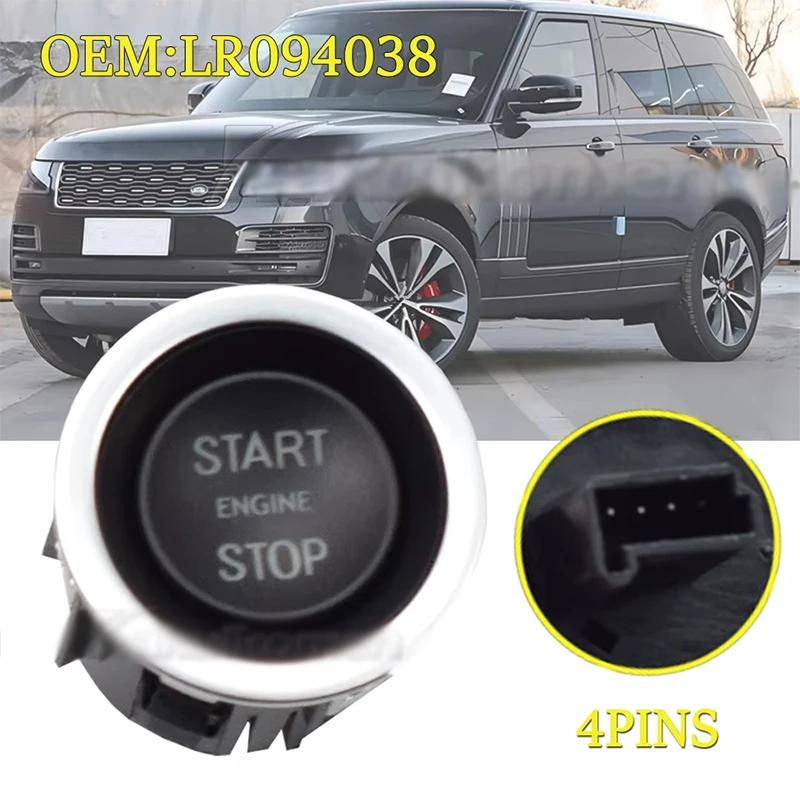 For Land Rover Range Rover Sport Evoque Discovery Sport LR037611 LR056640 LR068334  LR094038  Ignition Stop Start Button Switch